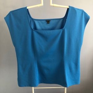 Ann Taylor royal blue dressy top, size XXL